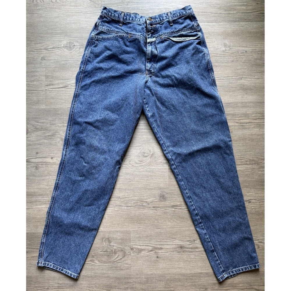 Marithe Francois Girbaud Jeans 34 X 34 Vintage Carpenter Denim Distressed USA
